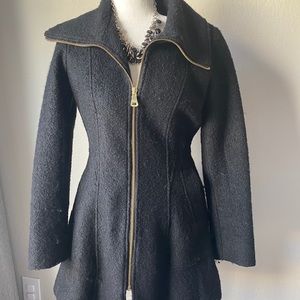 Guess Women’s Small Black Evening Coat